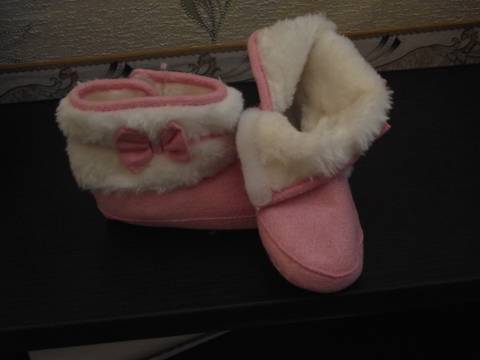 Сапожки для маленькой принцессы