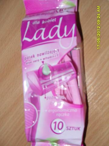 Бритвенные станки Lady 10 штук в упаковке