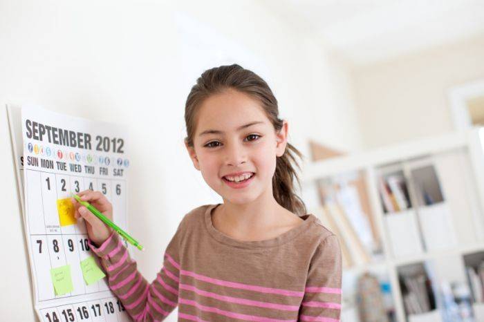 ><sup>                                                                                                   Фото с сайта www.gomamablog.com</sup></p>
<p>Важное условие – выполнение составленного плана. Для этого не нужно каких-то сверхзнаний. Приучать ребенка к выполнению запланированного нужно так же, как мы приучаем его к другим полезным вещам, в игре. Ни в коем случае не заставляя, не навязывая.Поддержать, если что-то вышло не вполне удачно, и не наказывать, если не вышло вообще. Иногда можно прибегнуть к простым договоренностям, или даже выполнить что-то «на спор». А самое главное — личный пример.</p>
<p>Для ребенка, который увлекается спортом, можно продолжить эту тему и дома. Предложите ему спортивное состязание, в котором он должен победить со счетом, допустим 10:0. Ребенок составляет список 10 дел. Выполнив одну задачу, он открывает счет: 1:0 в свою пользу. Затем выполняет следующую, потом еще одну и пока ведет в этой борьбе. В конце дня подведите итоги игры. Оставшиеся незаконченные дела – это штрафной удар по своим же воротам. К примеру, из 10 дел исполнено 8. Следовательно, счет на сегодня – 8:2. Важно также визуально оформить данную игру, чтобы счет был всегда перед глазами.</p>
<p style=