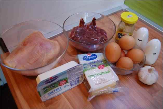 Куриный рулет и творожник с тыквенным пюре