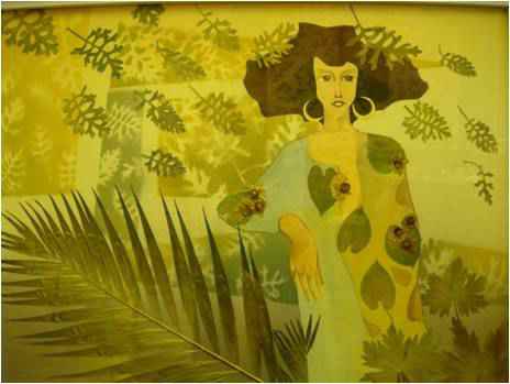 Творческая мама: Как рисовать при помощи растений