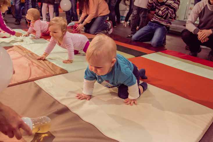 Забег ползунков, Забег бугунков