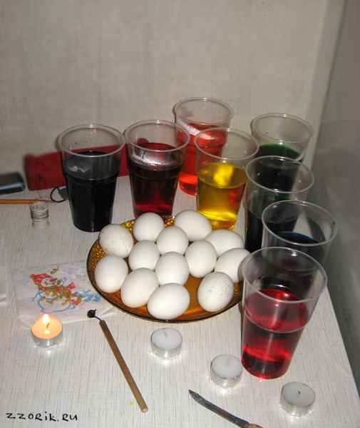 Декоративная роспись яиц