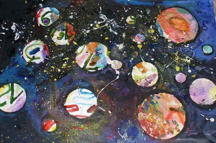 Мастер-класс по рисованию «Вселенная»