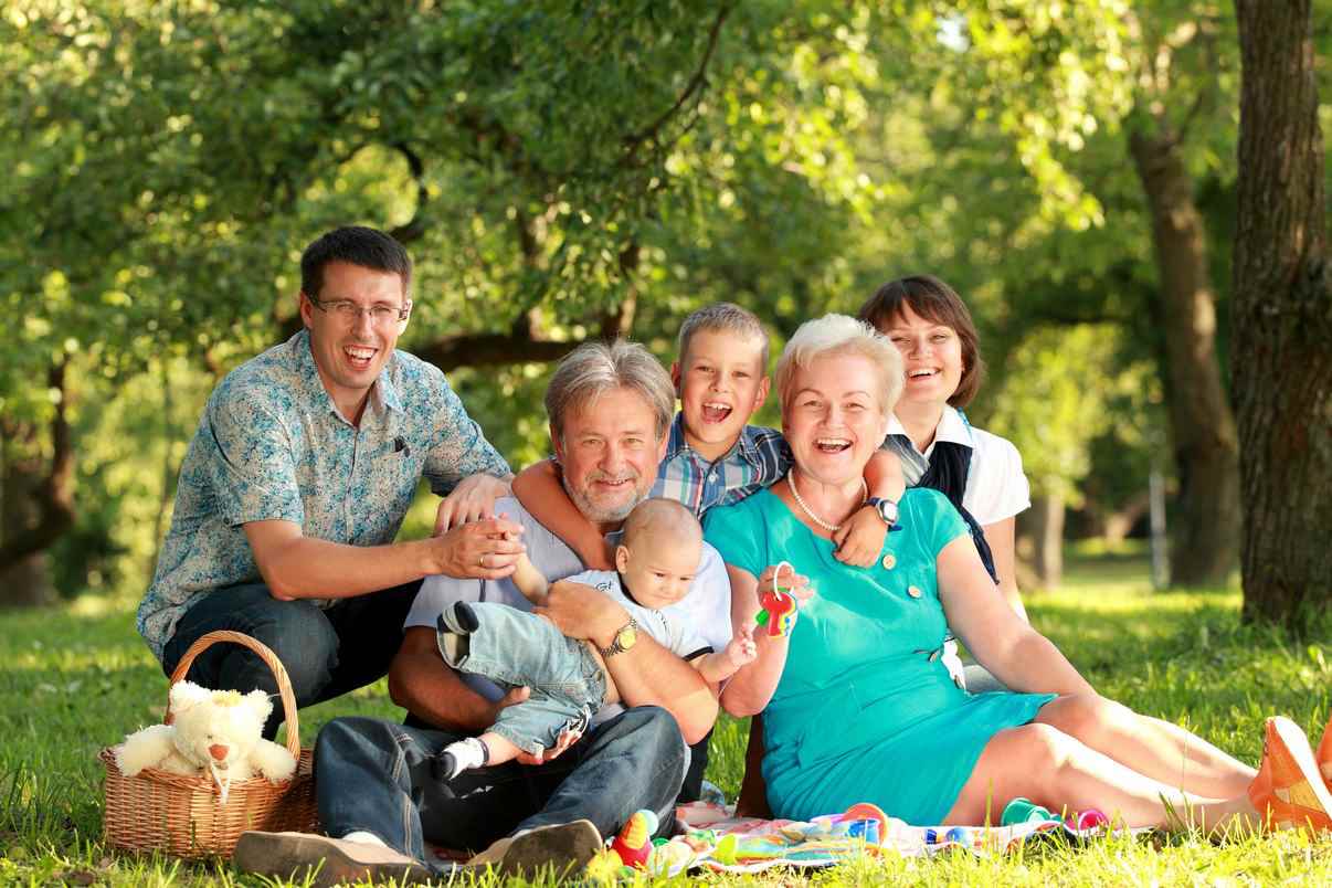 Один день из жизни счастливой семьи...