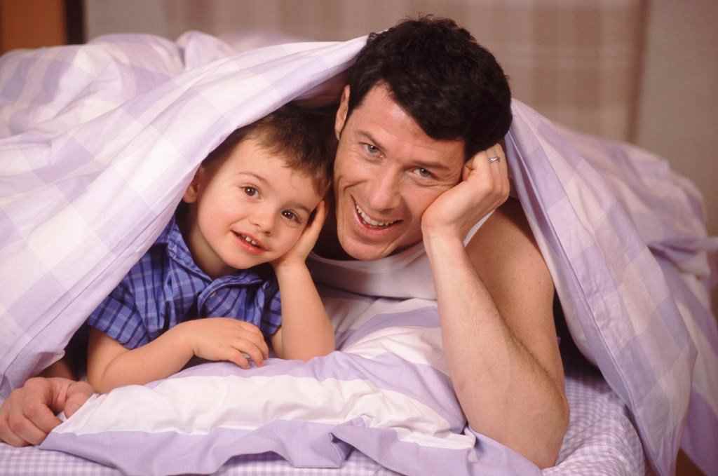 Папа и малыш