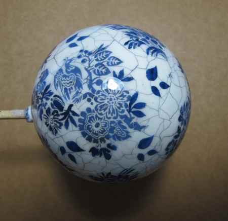 Декупаж новогоднего шарика