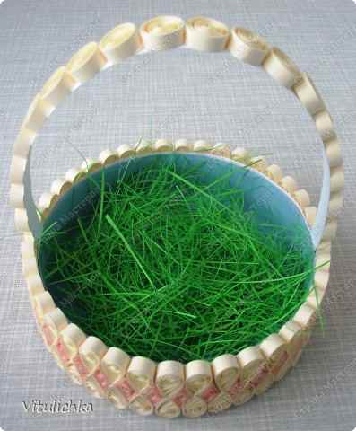 Пасхальные корзинки в технике 