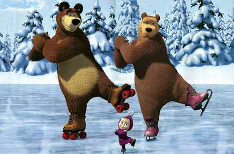 Детская дискотека на льду