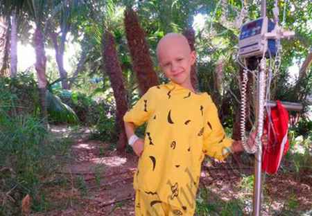 Больной раком ребенок