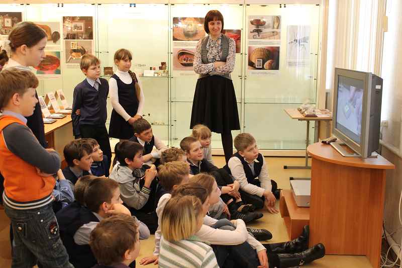 Кинопросмотр в школе