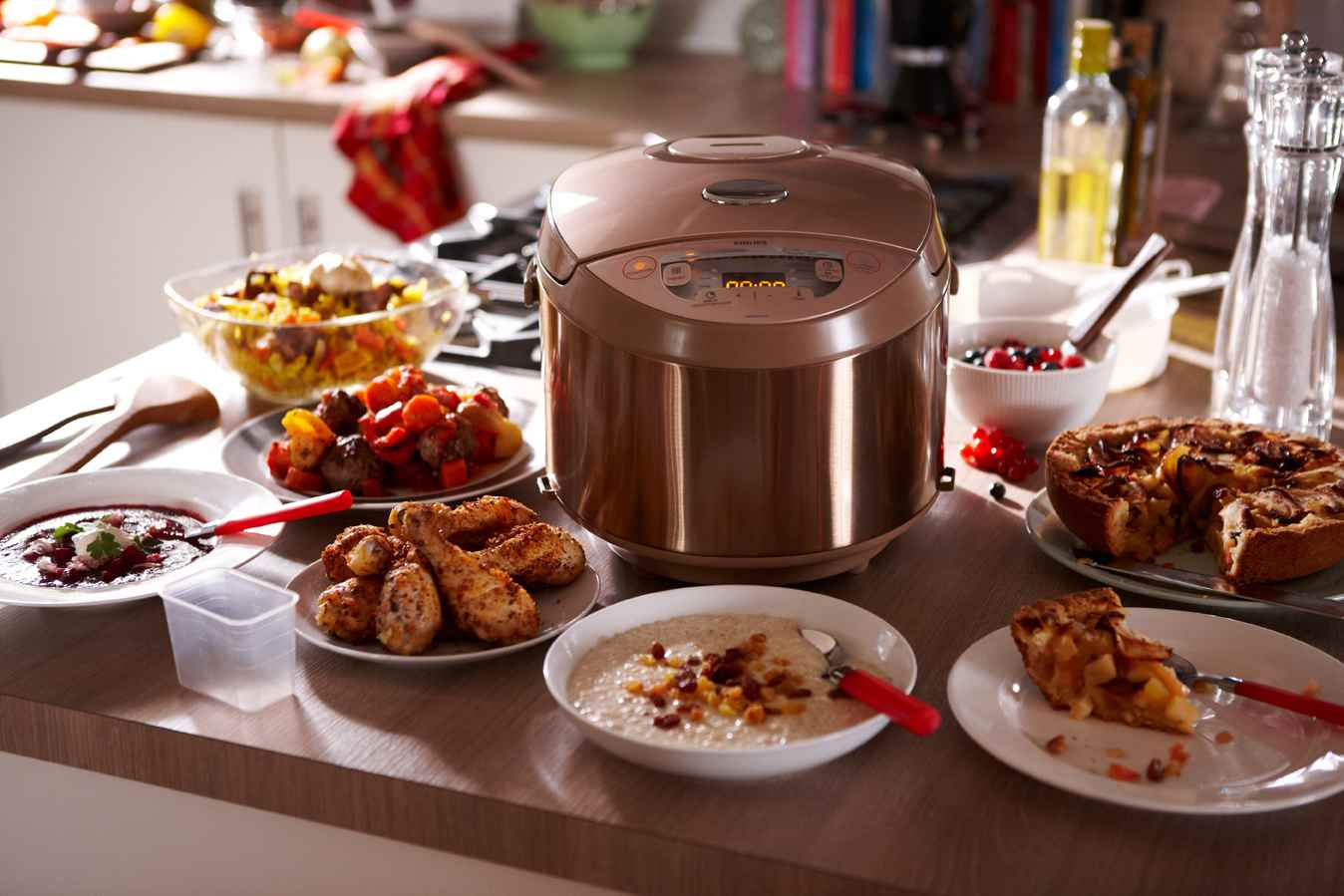 Легкий завтрак от Philips: три простых рецепта для мультиварки