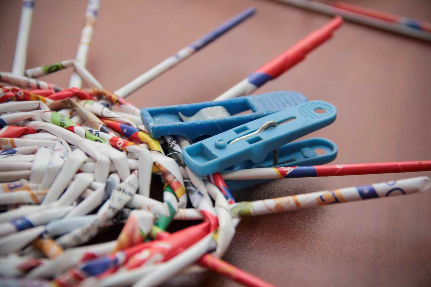 Мастер-класс по верёвочному плетению корзинок из бумаги для начинающих