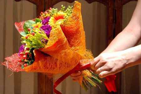 Школьный букет