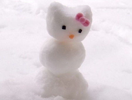 снежные фигуры