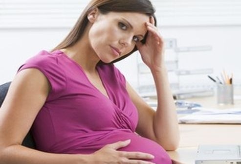 Беременная