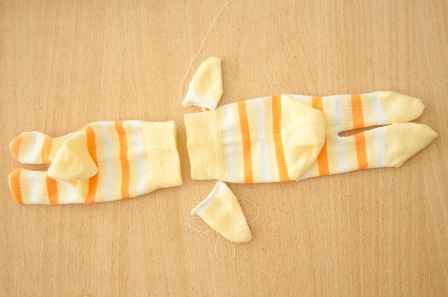 Игрушка из носка