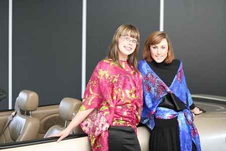 Рекламировала одежду из шекла