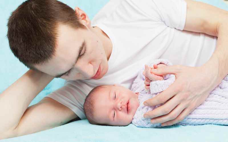 Папа и малыш