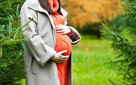 Беременная осенью