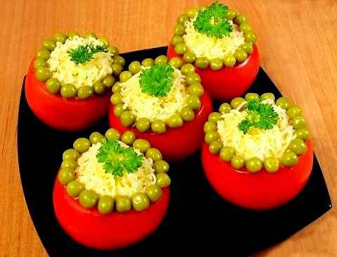 Фаршированные помидоры