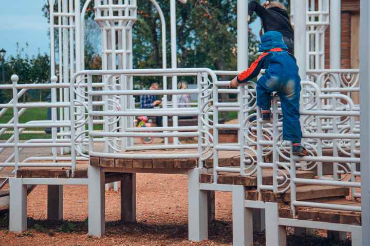 Обзор детских площадок Минска: Лошица