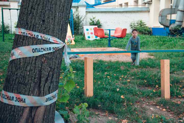 Обзор детских площадок Минска: Лошица