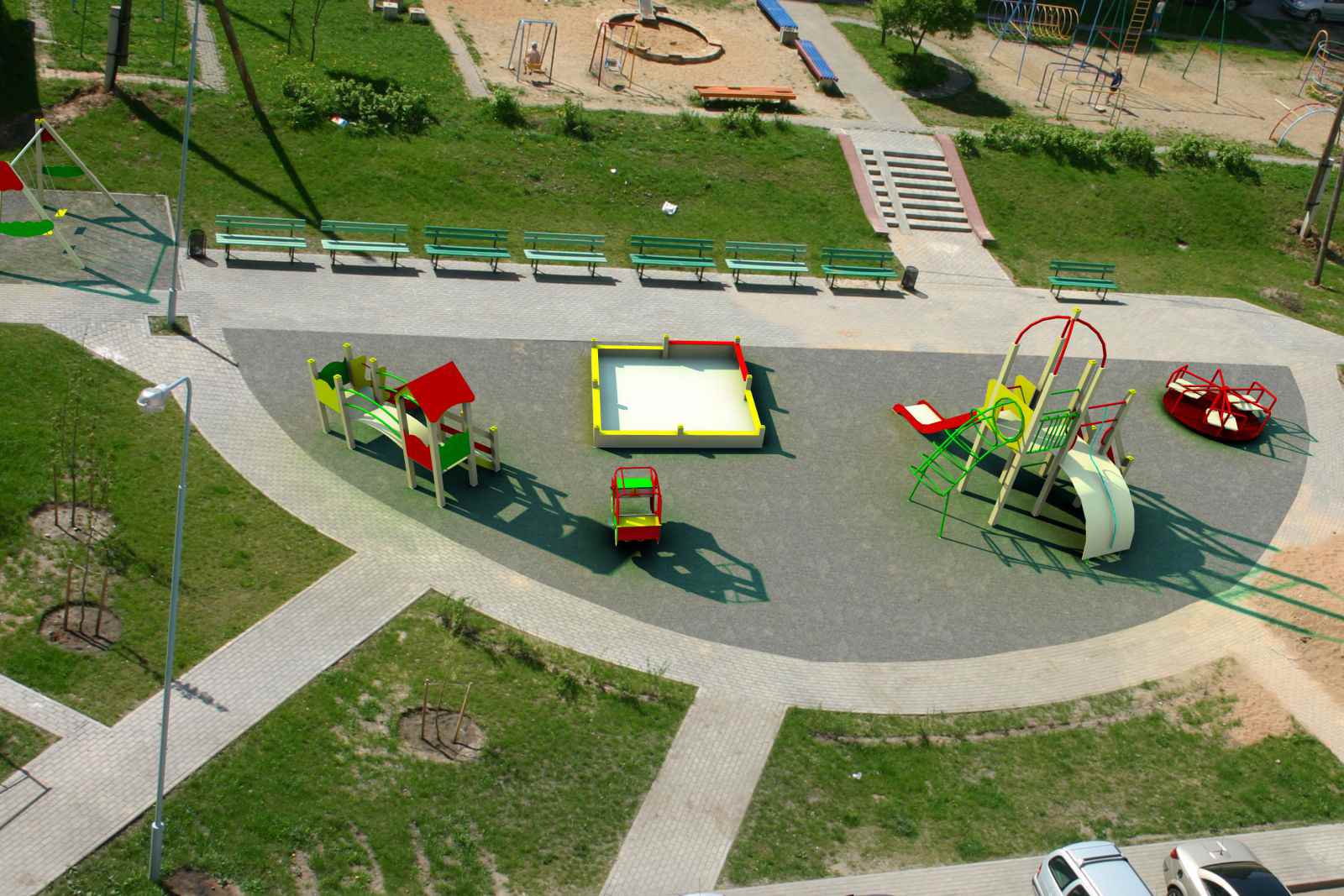 Обзор детских площадок Минска: Лошица